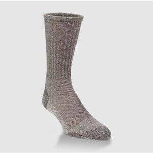 Hiwassee Light Weight Socks Mens 12 XL Crew Brown Merino Wool Hike Hunt Work